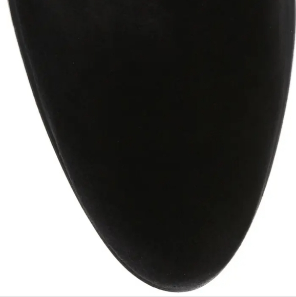 Stuart Weitzman Highland Over-the-Knee Boot Suede Black -8 - Picture 7 of 9